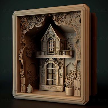 3D model Dollhouse Room 1313 game (STL)